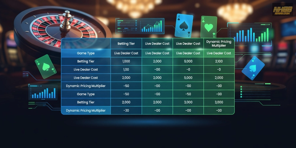 Bảng giá chi tiết các gói live casino nh88 cập nhật 2025 với ưu đãi hấp dẫn