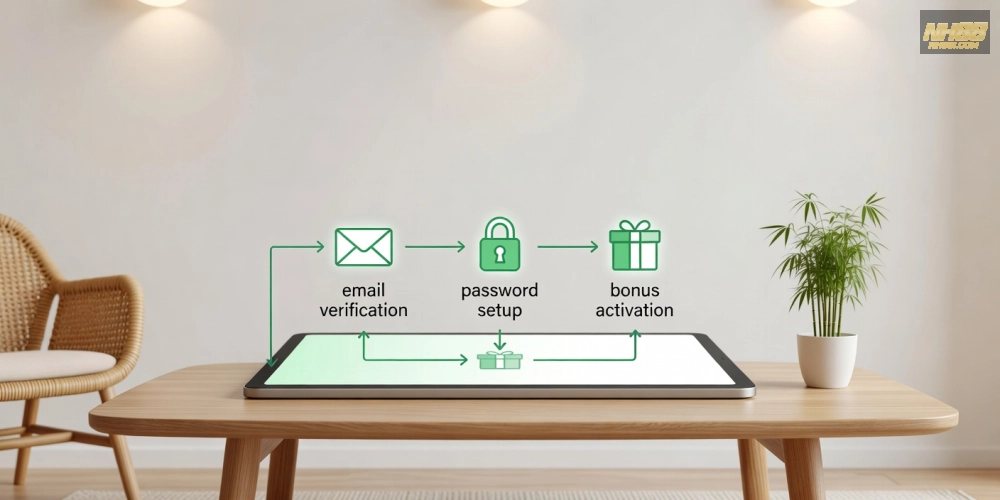 Quy trình đăng ký tài khoản NH88 từ A đến Z với các bước minh họa rõ ràng