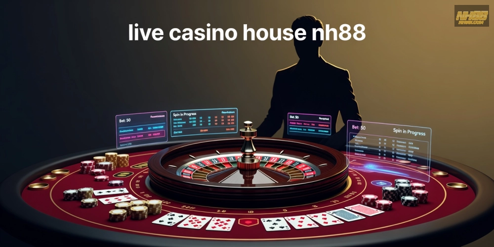 Live casino house nh88 mang đến trải nghiệm cá cược thực tế với dealer chuyên nghiệp