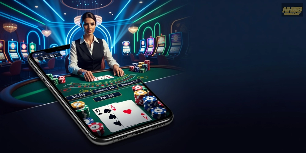 Giao diện live casino online nh88 trên nền tảng W88 với các trò chơi phổ biến
