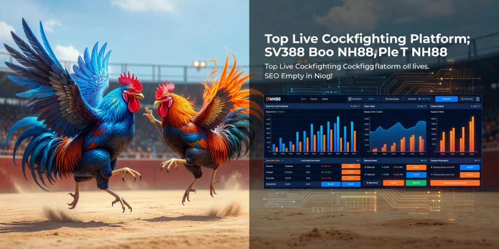 Giao diện SV388 NH88 hiển thị trận đấu đá gà trực tiếp chất lượng cao